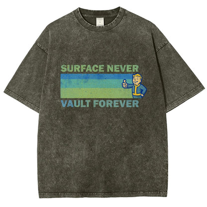 Vault Forever Vintage Distressed T-shirt