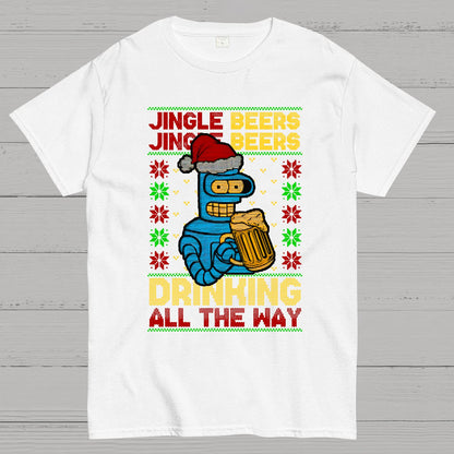 Christmas Jingle Beers Geek T-Shirt