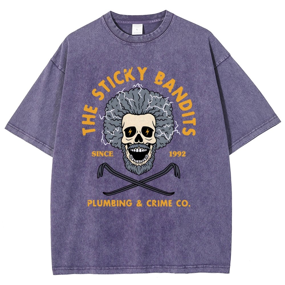 The Sticky Bandits Vintage Distressed T-shirt