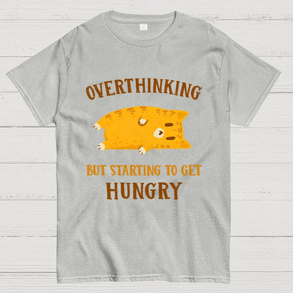 Overthinking  But Getting Hungry Geek T-Shirt