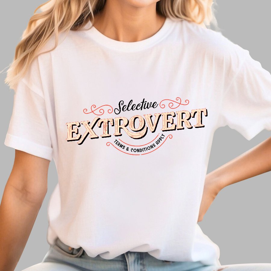 Selective Extrovert Geek T-Shirt