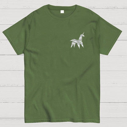 Unicorn It's Too Bad She Won't Live Front And Back Printing Geek T-Shirt