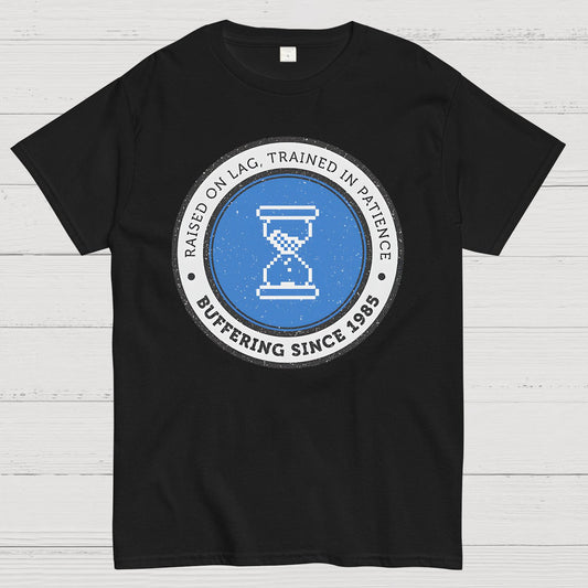 Raised on Lag Geek T-Shirt