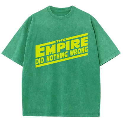 The Empire Did Nothing Wrong Vintage Distressed T-shirt