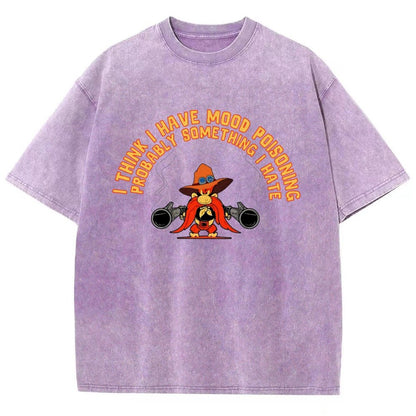 A Bad Case Of Mood Poisoning Vintage Distressed T-shirt
