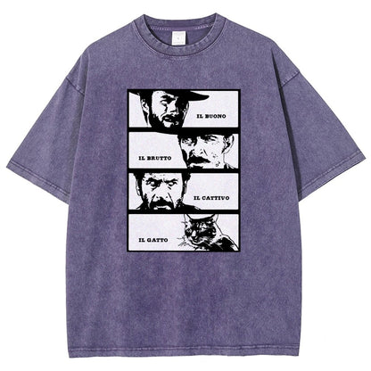 Four Buddies Vintage Distressed T-shirt