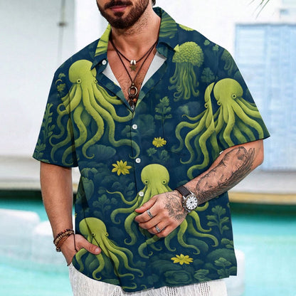 Octopus Geek Hawaiian Shirt