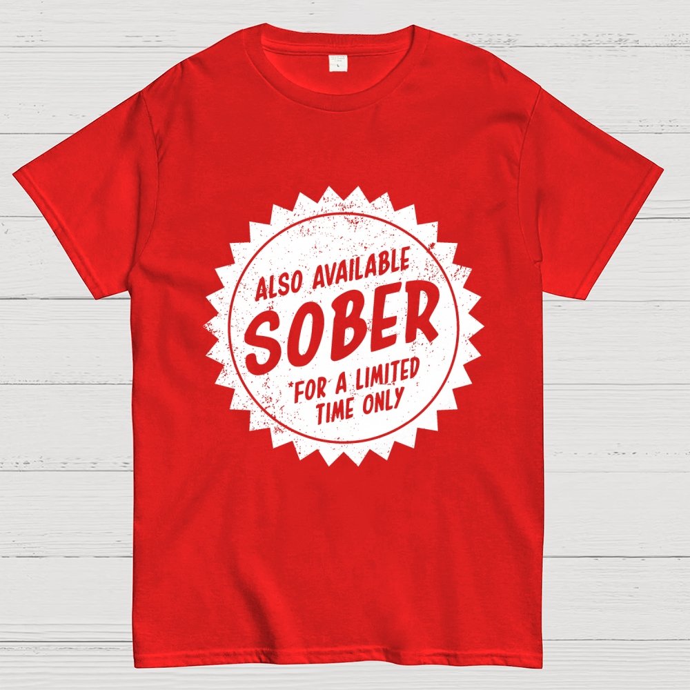Also Available Sober Geek T-Shirt