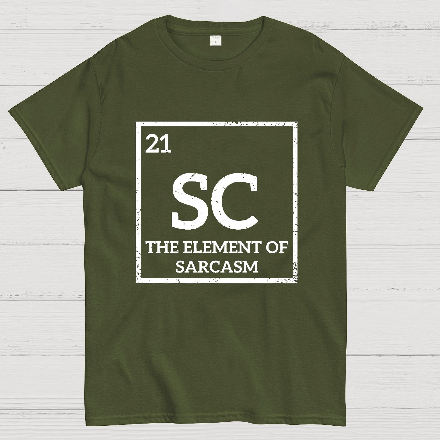 Sc The Element Of Sarcasm Geek T-Shirt