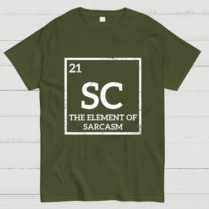 Sc The Element Of Sarcasm Geek T-Shirt