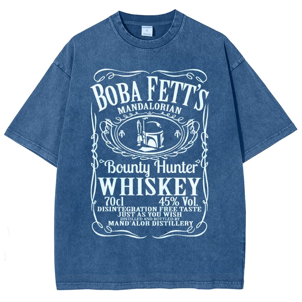 Adventure Hunter Whiskey Vintage Distressed T-shirt