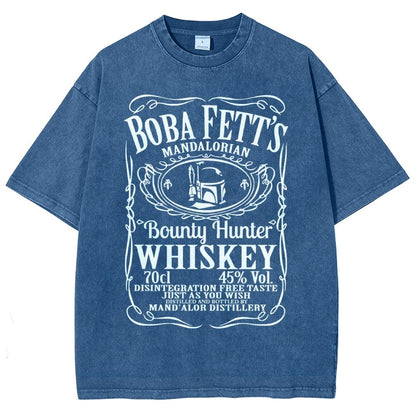 Adventure Hunter Whiskey Vintage Distressed T-shirt