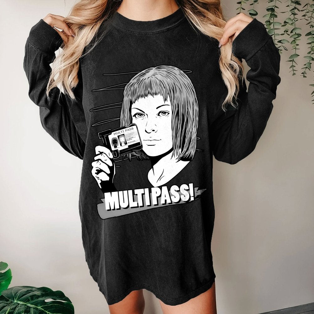 MULTIPASS! Washed Long Sleeve Tee
