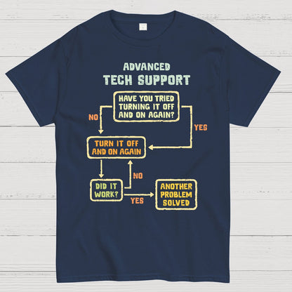 Turn It Off And On Again Geek T-Shirt
