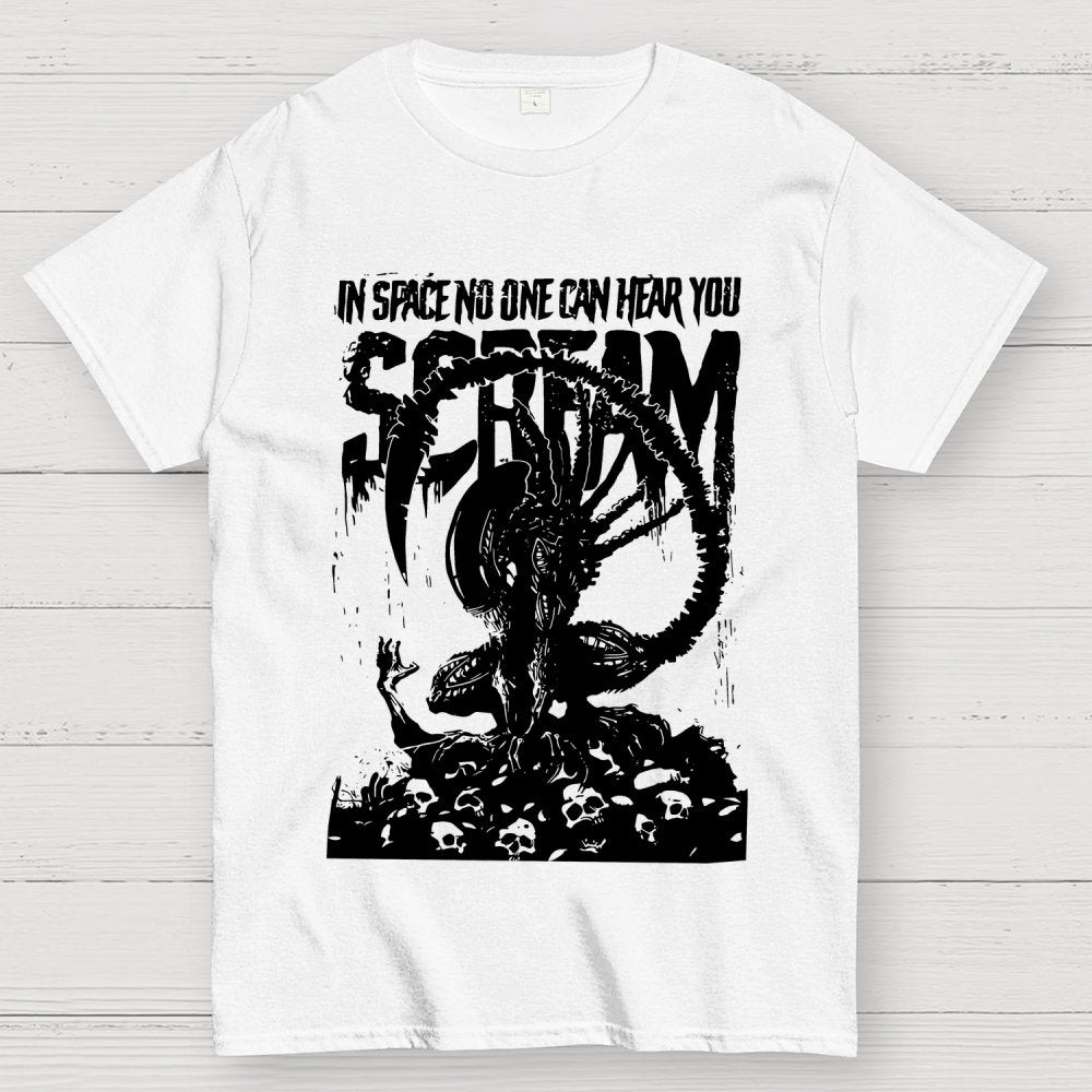 In Space No One Can Hear You Unisex Geek T-Shirt