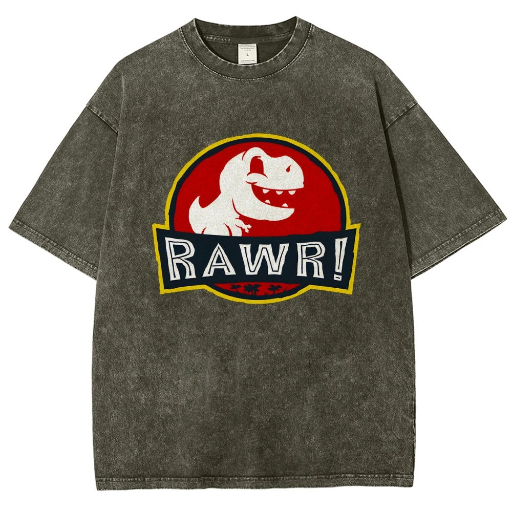 RAWR! Vintage Distressed T-shirt