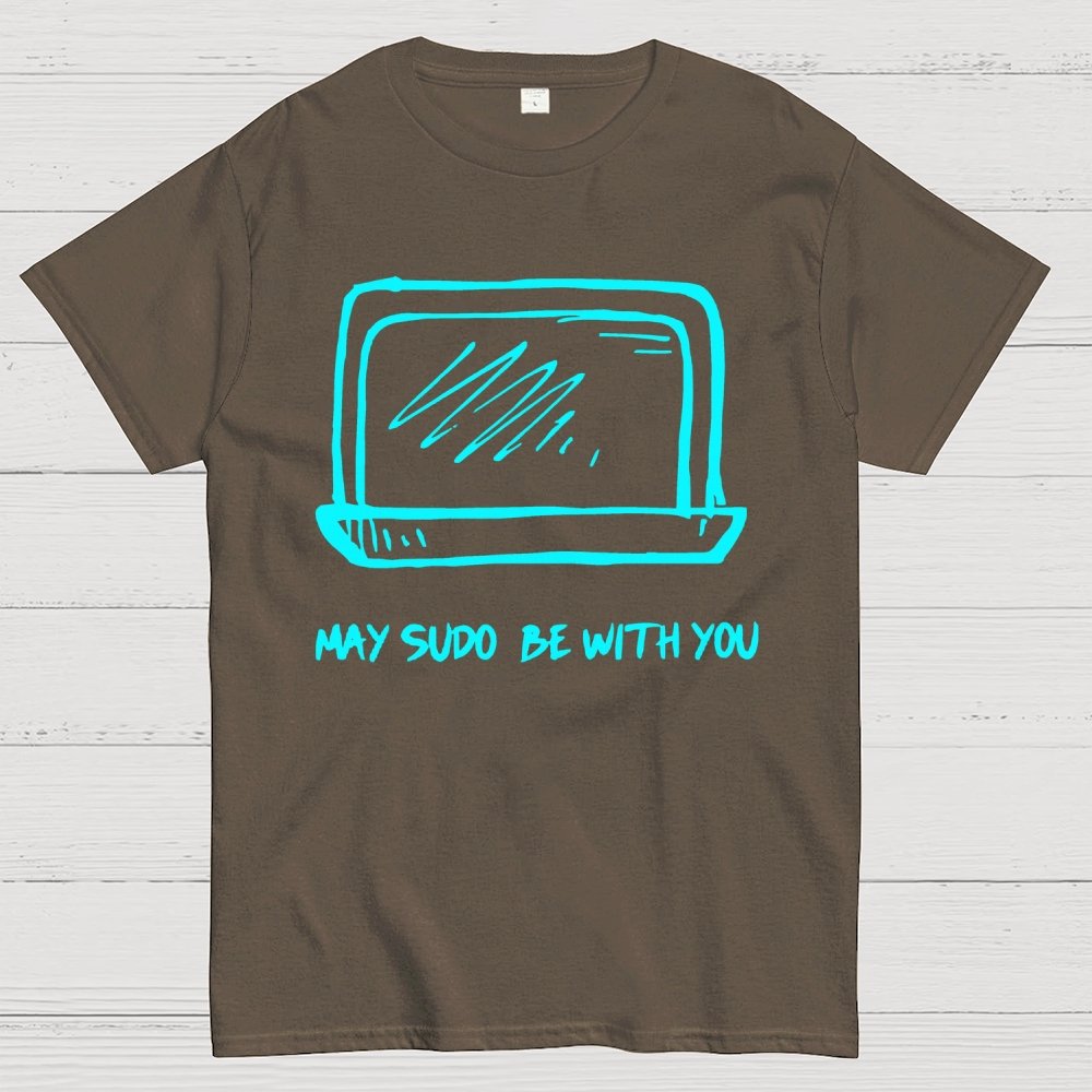 May SUDO be with you Geek T-Shirt