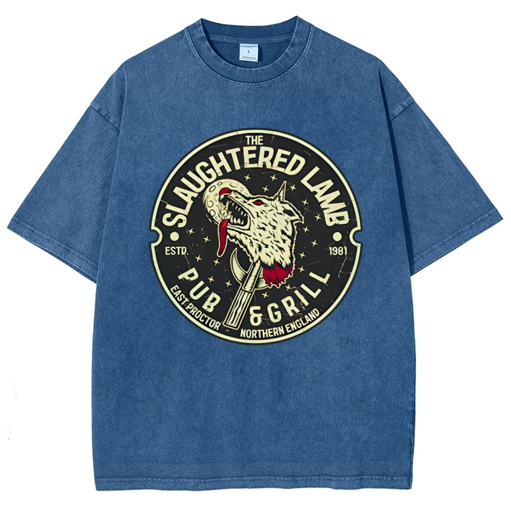 The Slaughtered Barn Vintage Distressed T-shirt