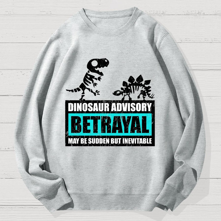 Betrayal Warning Geek Cotton Sweatshirt
