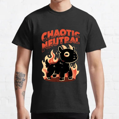 Chaotic Neutral Nerdy T-Shirt