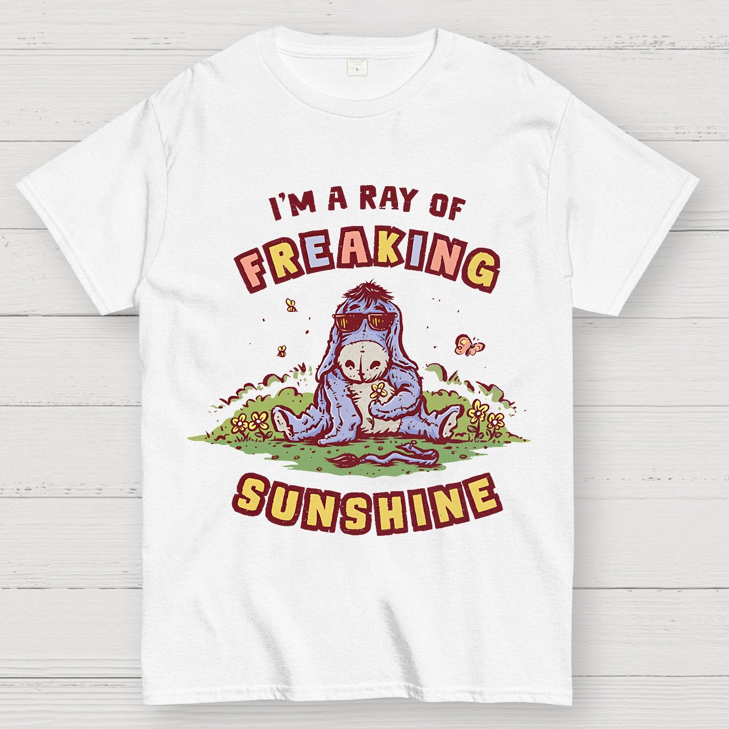 A Freaking Ray Of Sunshine Geek T-Shirt