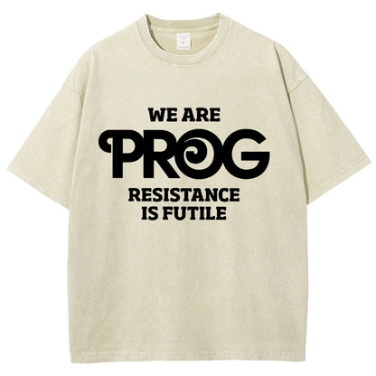 We Are Persistence Is Futile  Vintage Distressed T-shirt