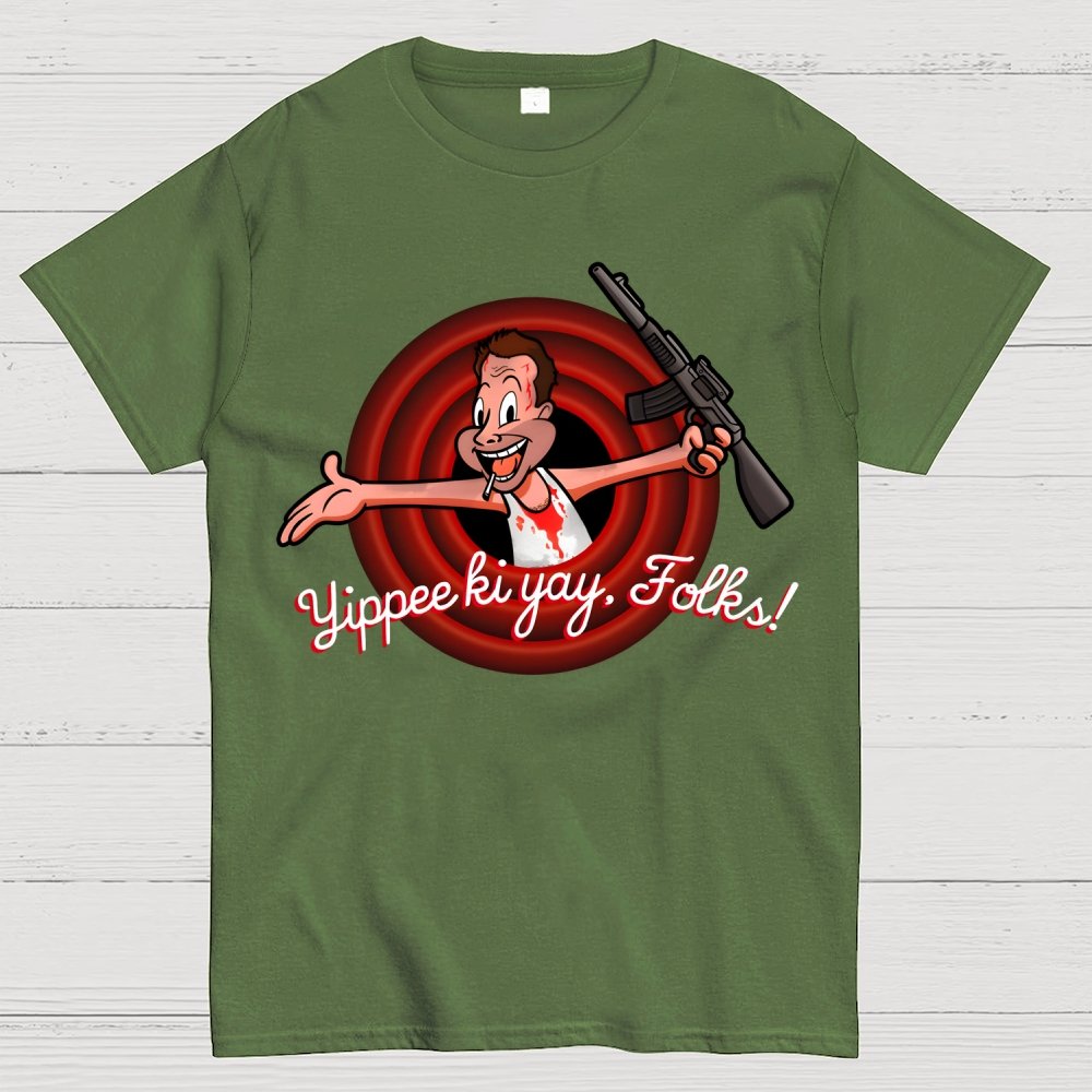 Yippee ki yay, folks! Geek T-Shirt
