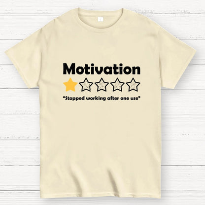 Motivation Review Geek T-Shirt