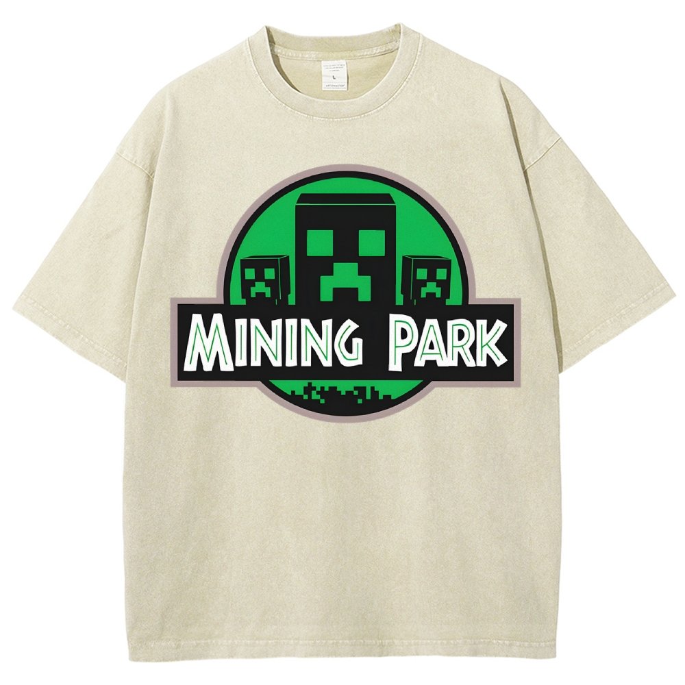 Mining Park Vintage Distressed T-shirt