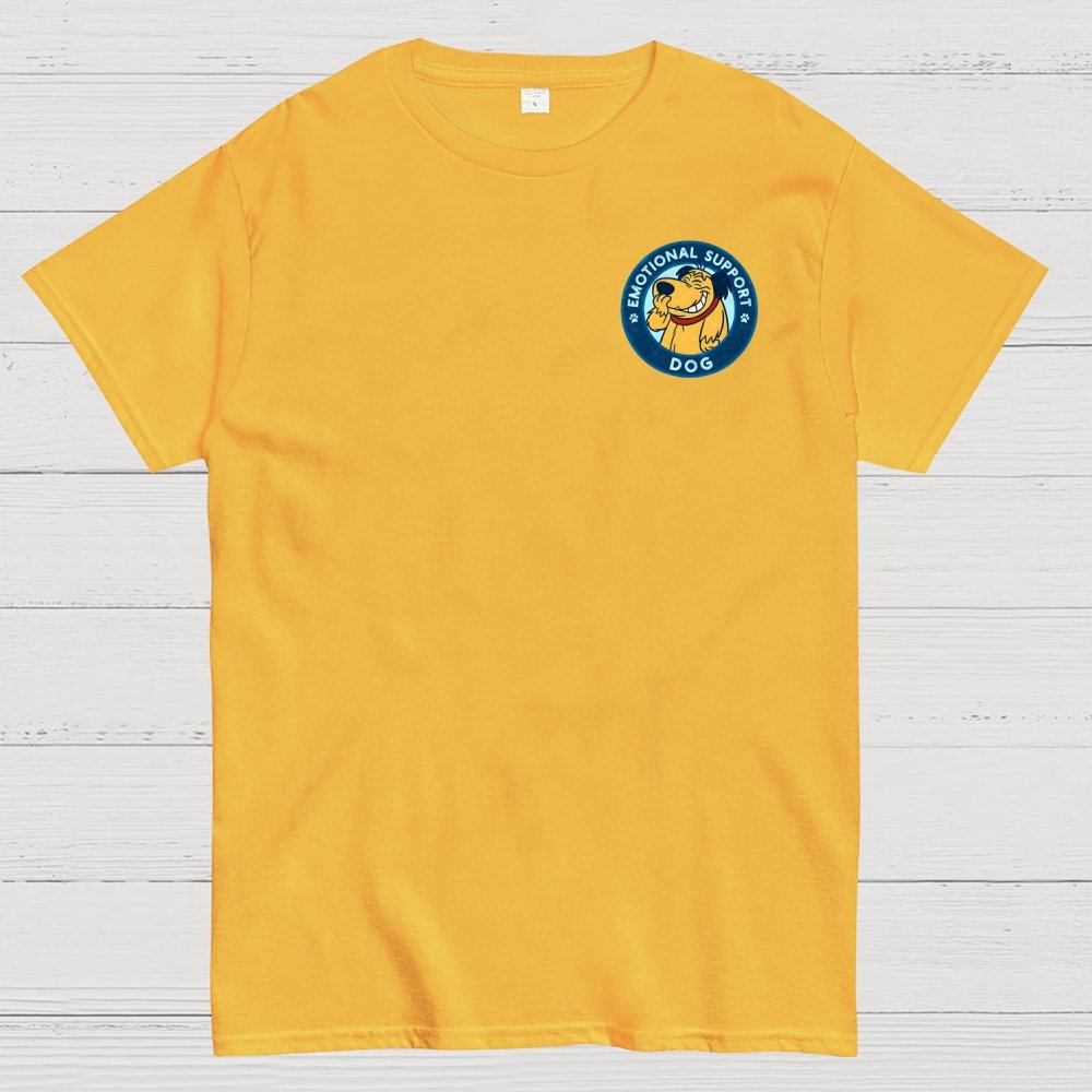 Dog Support Or Not? Front And Back Printing Geek T-Shirt