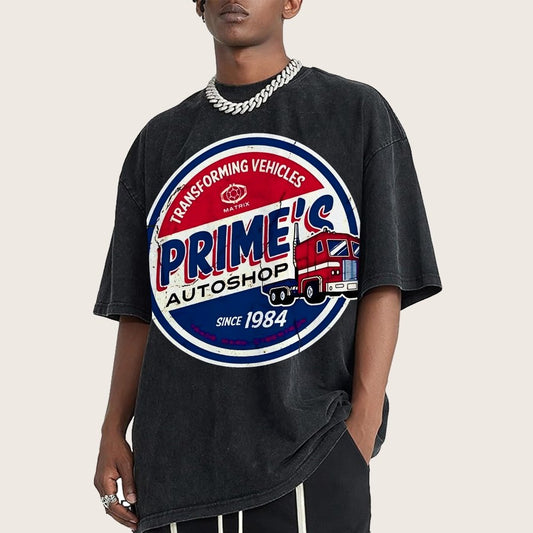 Auto Repair Shop Vintage Distressed T-shirt