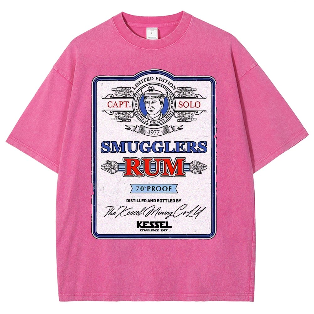 Smugglers Rum Vintage Distressed T-shirt