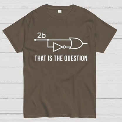 To Be Or Not To Be - Funny Electrical Engineer Circuit Geek T-Shirt
