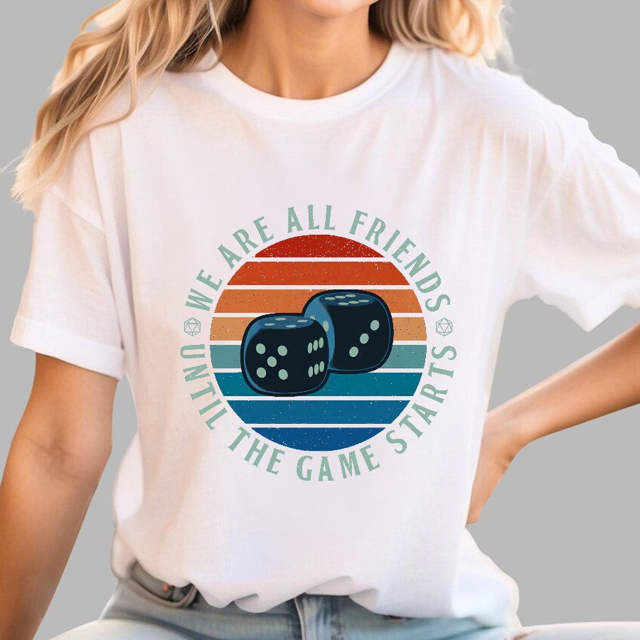Friends Until Game Night Geek T-Shirt