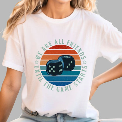 Friends Until Game Night Geek T-Shirt