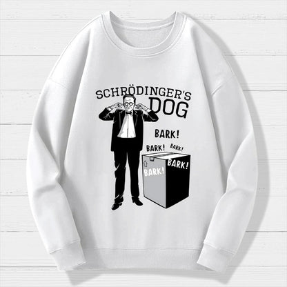 Schrodinger's Dog Geek Cotton Sweatshirt