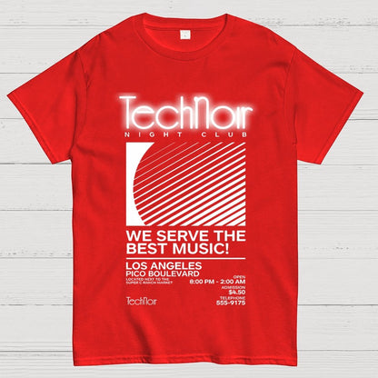 Technoir NIGHTCLUB Unisex Geek T-Shirt