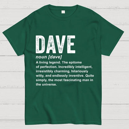 Dave Definition  Funny Dave Geek T-Shirt