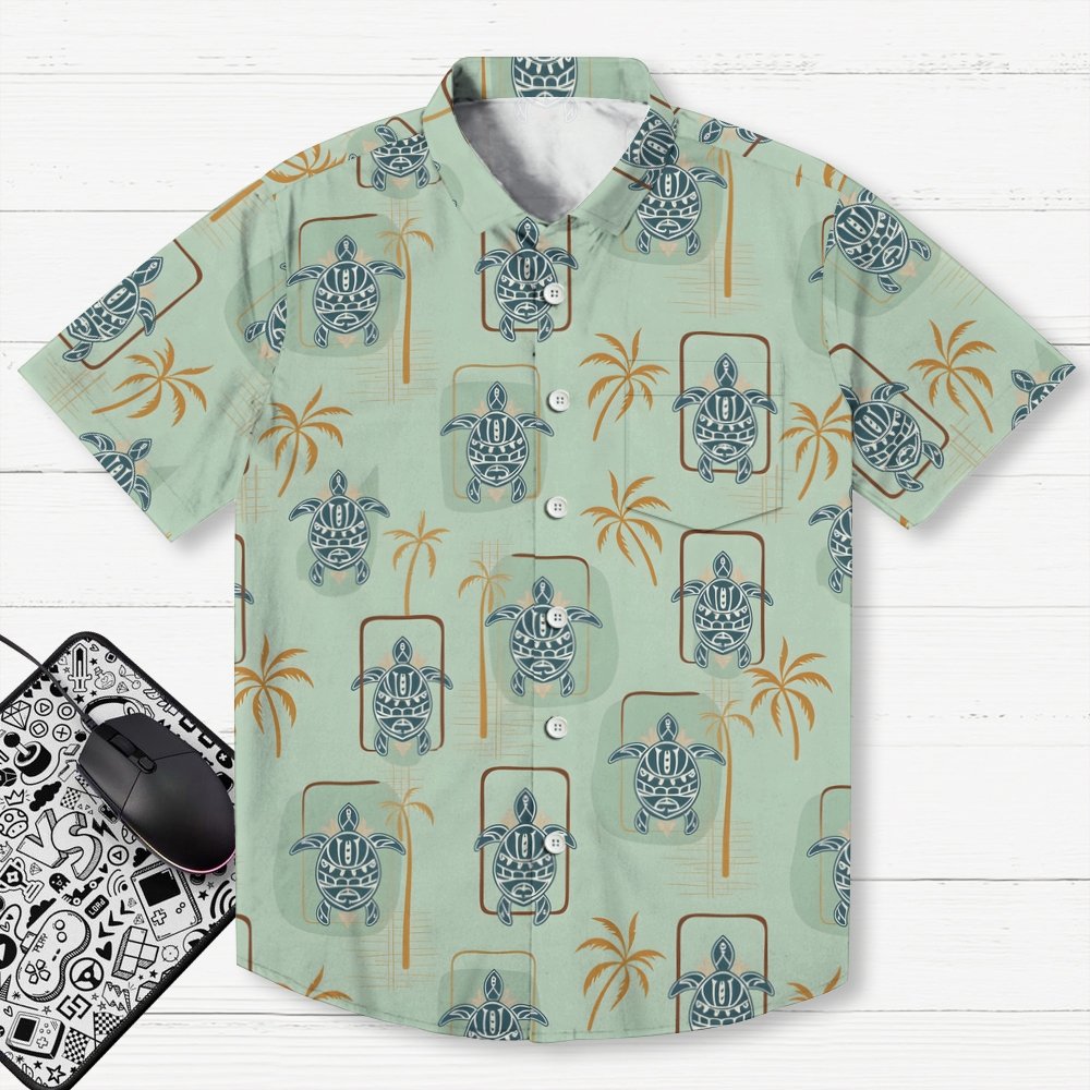 Hawaii Beach Geek Hawaiian Shirt