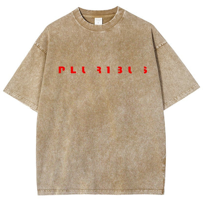 Pluribus Extraterrestrial Minimal Vintage Distressed T-shirt