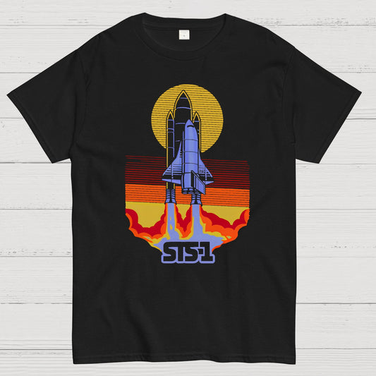 STS-1 Space Shuttle Geek T-Shirt