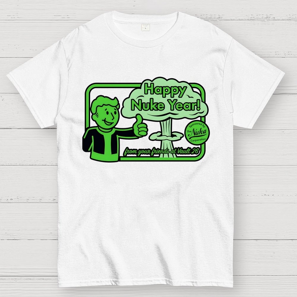 Happy Nuke Year Geek T-Shirt