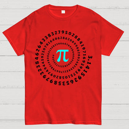 Pi Science Number Sequence Geek T-Shirt