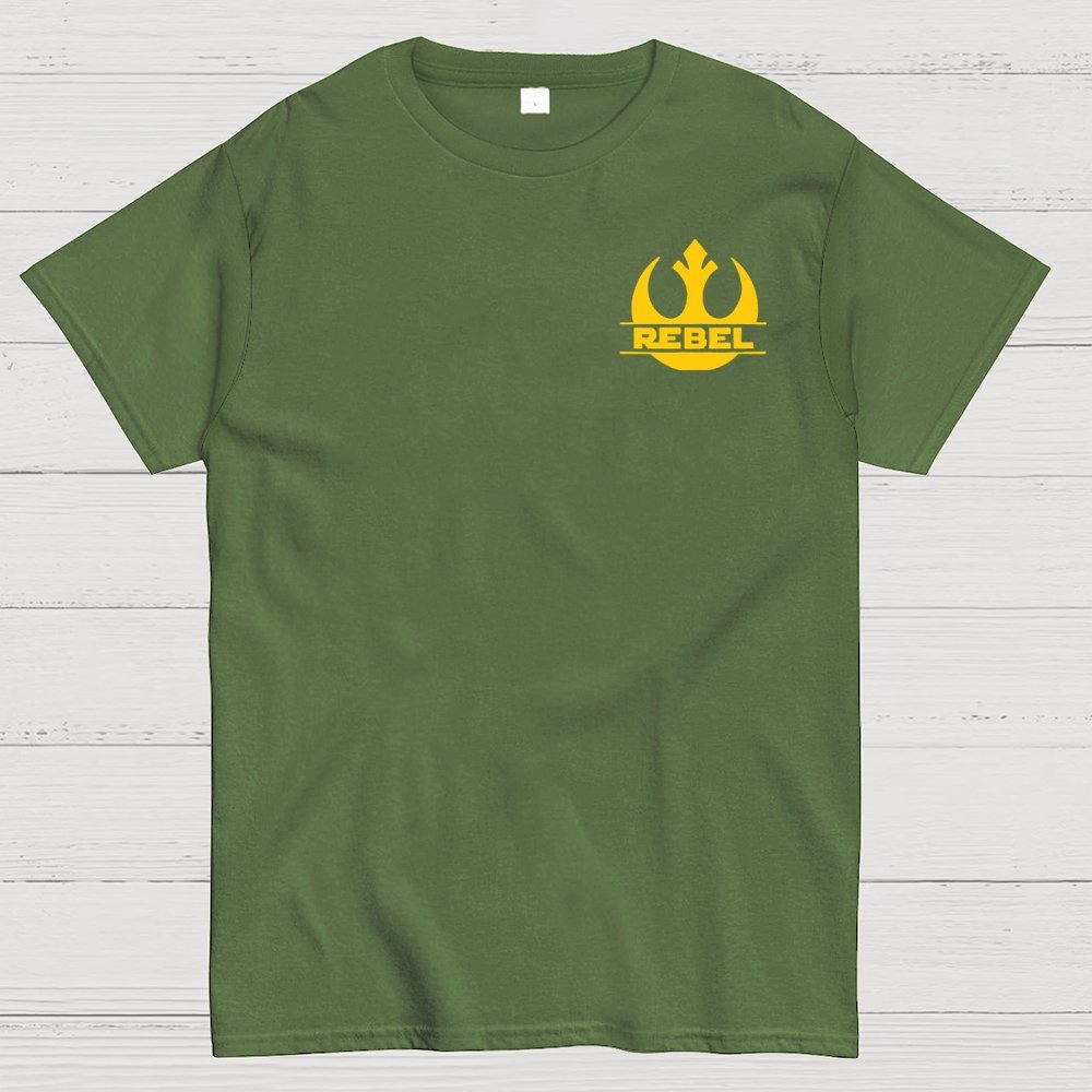 Live On Front And Back Printing Geek T-Shirt