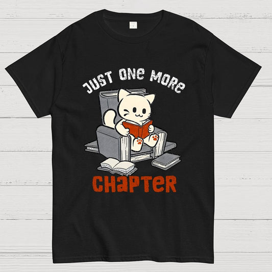 Just One More Chapter Cat Geek T-Shirt