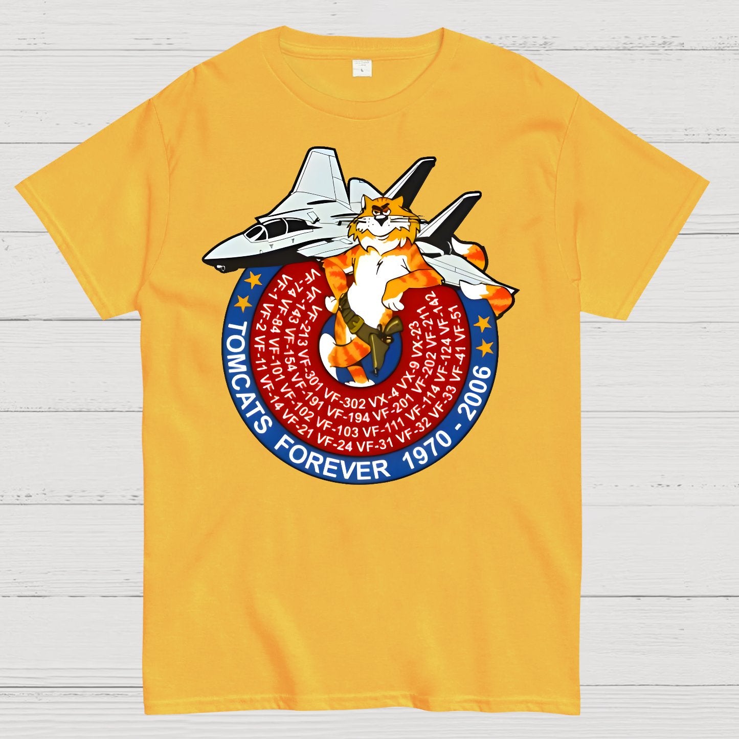 F-14 Tomcat - Tomcats Forever 1970 Geek T-Shirt