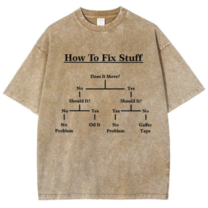How To Fix Stuff DIY Guide Vintage Distressed T-shirt