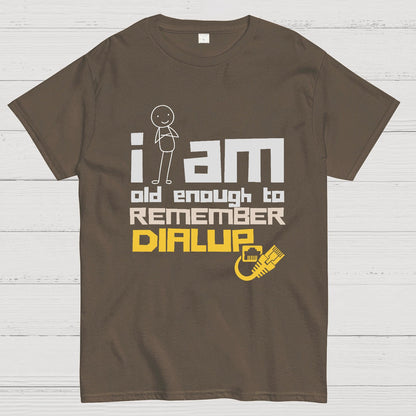 Dialup Internet Retro Geeky T-Shirt