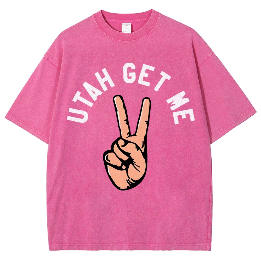 Utah Get Me Two Vintage Distressed T-shirt
