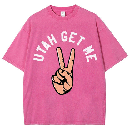 Utah Get Me Two Vintage Distressed T-shirt